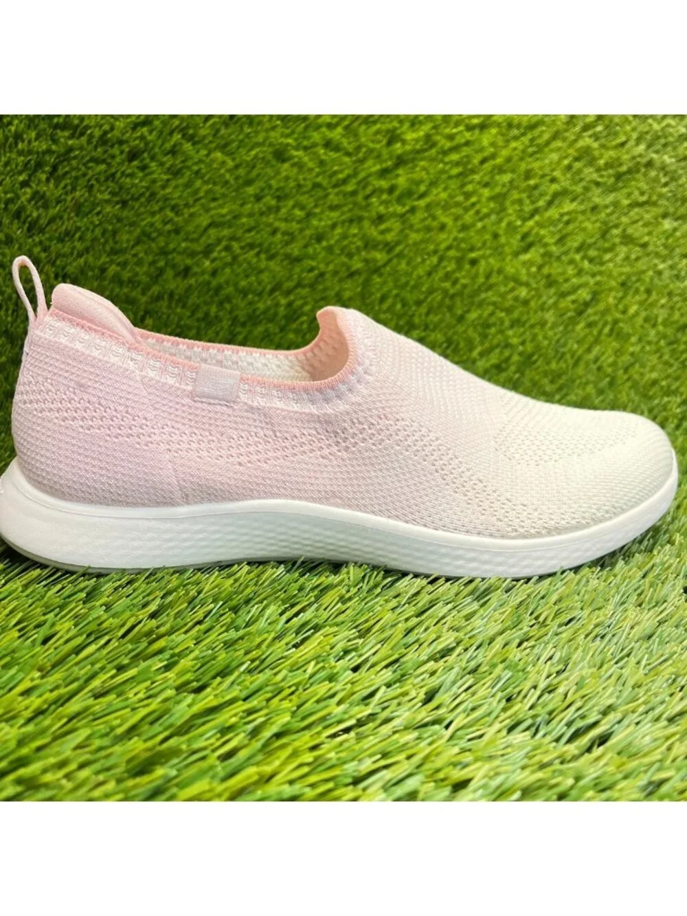 Skechers Vapor Foam Lite Sway Womens Size 8.5 Light Pink Athletic Shoes Sneakers